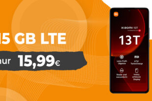 Xiaomi 13T für einmalig 79 Euro mit 15GB LTE nur 15,99 Euro monatlich