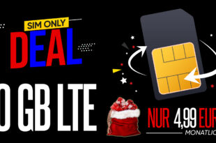 3GB LTE Allnet Flat nur 2,99 Euro und 10GB LTE Allnet Flat nur 4,99 Euro monatlich + Freiminuten in 50 Länder - nur 1 Euro Aktivierungsgebühr