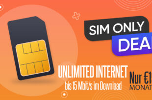 Unlimited Unbegrenzt LTE5G mit bis zu 15 Mbits im Download nur 19,99 Euro monatlich