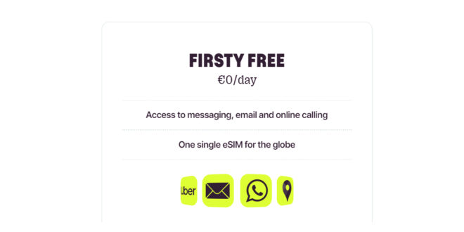 Firsty.app: Revolutionäre eSim Konnektivität für Reisende weltweit