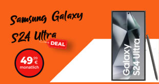 Samsung Galaxy S24 Ultra für einmalig 111 Euro mit 70GB LTE und 50€ Wechselbonus bei Rufnummermitnahme nur 49,99 Euro monatlich
