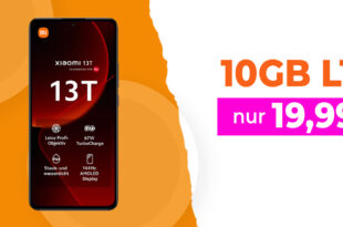 Xiaomi 13T für einmalig 49 Euro mit 10GB LTE im Telekom Netz nur 19,99 Euro monatlich
