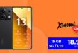 Xiaomi Redmi Note 13 mit 15GB LTE5G nur 18,99 Euro monatlich - nur 1 Euro Zuzahlung und kein Anschlusspreis