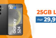 Samsung Galaxy S24 mit 25GB LTE5G nur 29,99 Euro monatlich