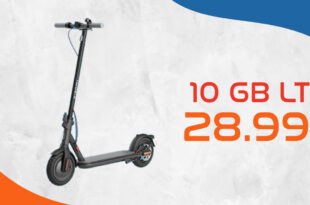 Xiaomi Electric Scooter 4 mit 10GB LTE5G für 28,99 Euro monatlich - nur 25 Euro Zuzahlung und kein Anschlusspreis