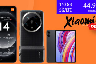 Xiaomi 14 Ultra 5G -512GB- & Xiaomi Photography Kit & Xiaomi Redmi Pad Pro für einmalig 129 Euro mit 140GB 5GLTE nur 44,99 Euro monatlich