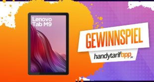 HandyTarifTip.de Juli Gewinnspiel - Gewinne ein Lenovo Tab M9