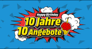 Happy Birthday Mediamarkt Tarifwelt - 10 Jahre und mindestens 10 HOT Deals