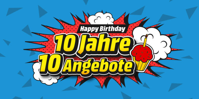 Happy Birthday Mediamarkt Tarifwelt - 10 Jahre und mindestens 10 HOT Deals