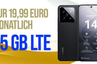 Xiaomi 14 -512GB- mit 35GB LTE nur 19,99 Euro monatlich