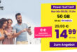 monatlich kündbar - 5G 50GB bis zu 100 MBits nur 14,99 Euro monatlich