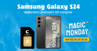 24StundenDeal - Samsung Galaxy S24 für einmalig 189 Euro mit 30GB LTE Telekom nur 22 Euro monatlich - kein Anschlusspreis