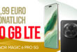 Honor Magic 6 Pro 5G für einmalig 29 Euro mit 20GB LTE und 50 Euro Wechselbonus bei Rufnummermitnahme nur 29,99 Euro monatlich