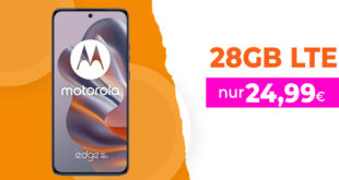 Motorola Edge 50 Neo 512GB für einmalig 49 Euro mit 28GB 5GLTE und 150 Euro Wechselbonus bei Rufnummermitnahme nur 24,99 Euro monatlich