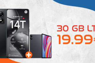 Xiaomi 14T -256GB- & Redmi Pad Pro Tablet für einmalig 99,99 Euro mit 30GB LTE nur 19,99 Euro monatlich - kein Anschlusspreis