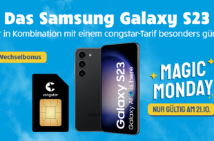 24StundenDeal - Samsung Galaxy S23 -256GB- für einmalig 129 Euro mit 30GB LTE nur 22 Euro monatlich