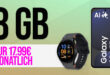 Samsung Galaxy S24 FE & Galaxy Watch FE für einmalig 49 Euro (+ Anschlusspreis 39.99 Euro) mit 8GB LTE nur 17.99 Euro monatlich