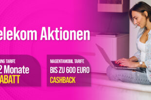 Telekom MagentaMobil bis zu 600€ Cashback - Young Tarife mit doppeltem Datenvolumen