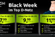 Black Week 2024 bei crash-tarife.de - 20GB LTE nur 7.99€ - 30GB LTE nur 9.99€ und 40GB LTE nur 11.99€ monatlich - Anschlusspreis 9.99 Euro