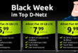 Black Week SIM Only Tarife im Vodafone Netz - 20GB nur 6.99 Euro - 30GB nur 7.99 Euro - 40GB nur 9.99 Euro monatlich