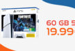 Sony PlayStation 5 PS5 Disc Edition Fortnite Cobalt Star Bundle für einmalig 99.95 Euro (+Anschlussgebühr39.99€) mit 60GB 5G nur 19.99 Euro monatlich