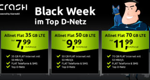 Black Week Deals im Vodafone Netz - 35GB nur 7.99€ monatlich - 50GB nur 9.99€ monatlich und 70GB nur 11.99 Euro monatlich (AP 19.99€)