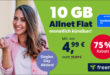 Singles Day Aktion -10GB 5G Telefónica Allnet Flat monatlich kündbar für nur 4.99 Euro monatlich - 19.99€ Anschlusspreis