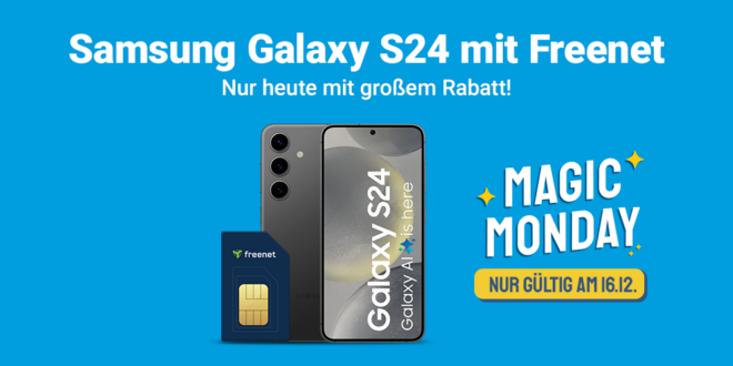 24StundenDeal - Samsung Galaxy S24 für einmalig 19 Euro mit 35GB und 150€ Bonus bei Rufnummernmitnahme nur 29.99 Euro monatlich