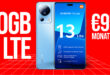 Xiaomi 13 Lite für einmalig 19.99 Euro mit 30GB nur 9.99 Euro monatlich - kein Anschlusspreis