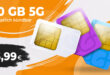 monatlich kündbar ohne Anschlusspreis - 20GB 5G nur 6.99 Euro monatlich