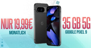 Google Pixel 9 für einmalig 49 Euro (+AG 39.99€) mit 35GB nur 19.99 Euro monatlich