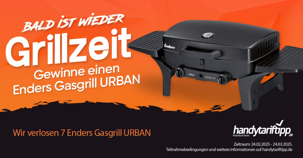 HandyTarifTipp.de Gewinnspiel: Gewinne einen Enders Gasgrill URBAN