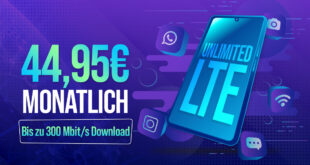 Telekom Magenta Mobil XL unlimited für 44.99 Euro monatlich