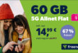 60GB 5G Telekom Allnet Flat nur 14.99 Euro monatlich