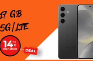 Samsung Galaxy S24 für einmalig 29 Euro (+AG 39.99€) mit 17GB nur 14.99 Euro monatlich