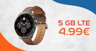 Aukey Smartwatch 2 Ultra SW-2U mit 5GB Allnet Flat nur 4.99 Euro monatlich