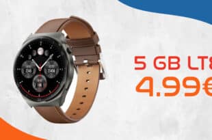 Aukey Smartwatch 2 Ultra SW-2U mit 5GB Allnet Flat nur 4.99 Euro monatlich