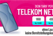 Telekom Netz – ohne Laufzeit – 18GB 5G nur 10 Euro monatlich und 43GB 5G nur 15 Euro monatlich