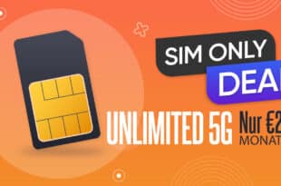 o2 Mobile Unlimited Max mit bis zu 300 Mbits im Download nur 24.99 Euro monatlich
