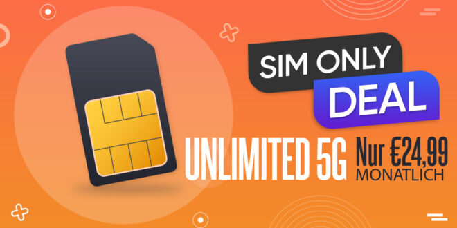 o2 Mobile Unlimited Max mit bis zu 300 Mbits im Download nur 24.99 Euro monatlich