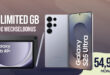 Samsung Galaxy S25 Ultra & Galaxy Tab A9+ Wi-Fi für einmalig 29 Euro (+AG 39.99€) mit unlimited 5G und 100 Euro Wechselbonus bei Rufnummernmitnahme nur 54.99 Euro monatlich