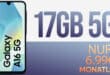 Samsung Galaxy A16 5G für einmalig 29 Euro mit 17GB nur 6.99 Euro monatlich