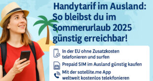 Handytarif im Ausland: So bleibst du im Sommerurlaub 2025 günstig erreichbar!