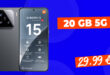 Xiaomi 15 mit Vertrag - 20GB und 100 Euro Wechselbonus bei Rufnummernmitnahme nur 29.99 Euro monatlich