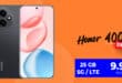 Honor 400 mit Vertrag - einmalig 29 Euro mit 25GB Allnet Flat nur 9.99 Euro monatlich