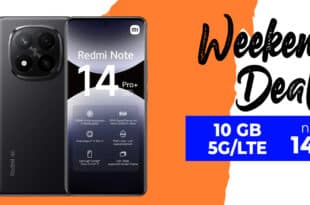 Xiaomi Redmi Note 14 Pro+ (Plus Version) mit 10GB nur 14.99 Euro monatlich