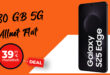 Samsung Galaxy S25 Edge -512GB- für einmalig 129.99 Euro mit 80GB 5G Vodafone Netz nur 39.99 Euro monatlich – kein Anschlusspreis