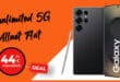 Samsung Galaxy S25 Ultra & 25W USB-C Ladeadapter mit unbegrenztem (unlimited) Datenvolumen & 100 Euro Wechselbonus bei Rufnummernmitnahme nur 44.99 Euro monatlich