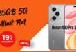 Honor 400 Pro mit Vertrag - einmalig 29 Euro mit 35GB Allnet Flat und 50 Euro Wechselbonus bei Rufnummernmitnahme nur 19.99 Euro monatlich