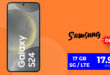 Samsung Galaxy S24 mit Vertrag - einmalig 49 Euro mit 17GB nur 17.99 Euro monatlich